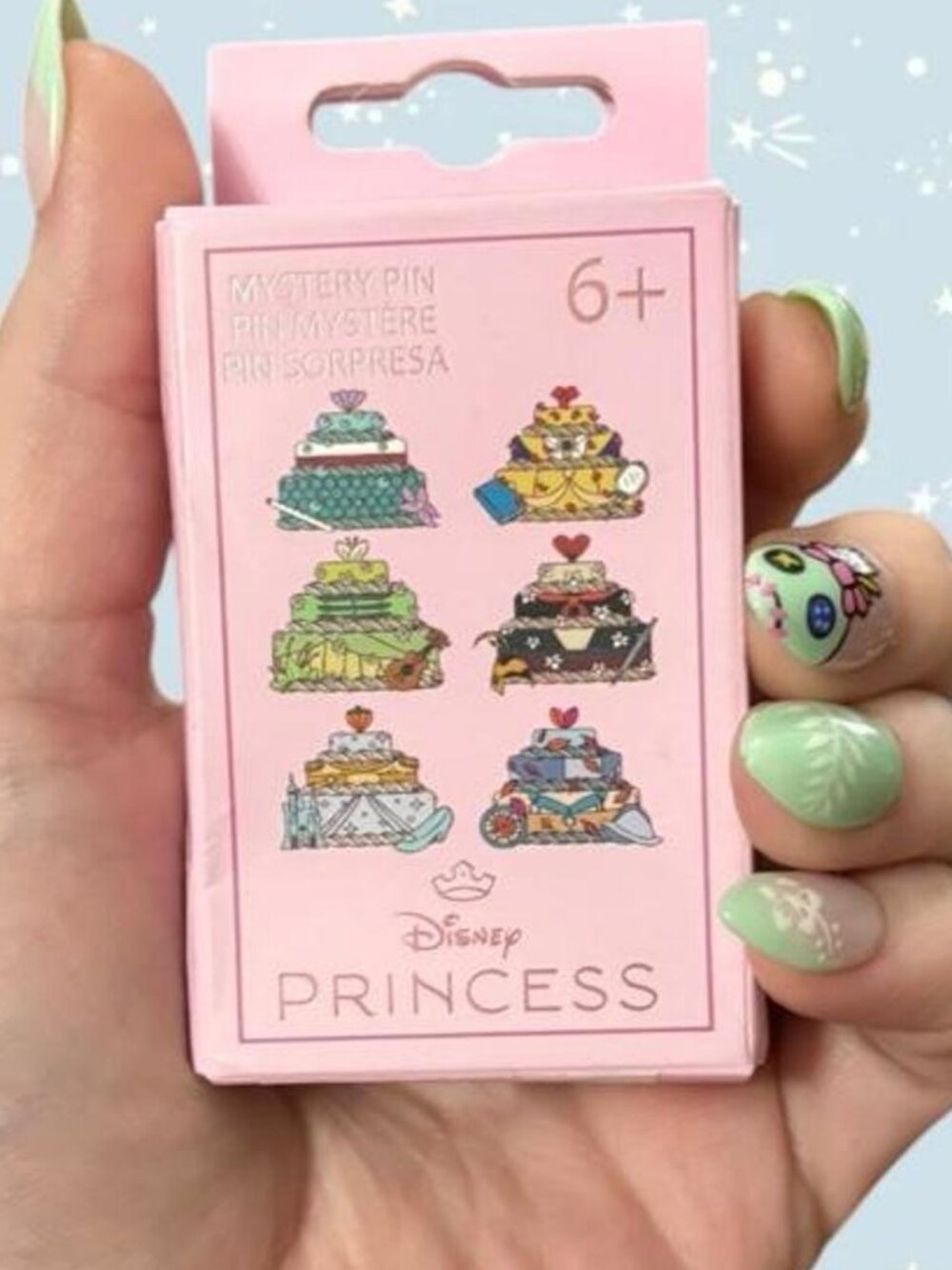 Disney Loungefly Princess Cakes Mystery Pin Pack